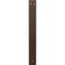 Ekena Millwork Stockport Steel Bracket, Hammered Brown 2"W x 18"D x 18"H BKTM02X18X18STHBR - alternate 7
